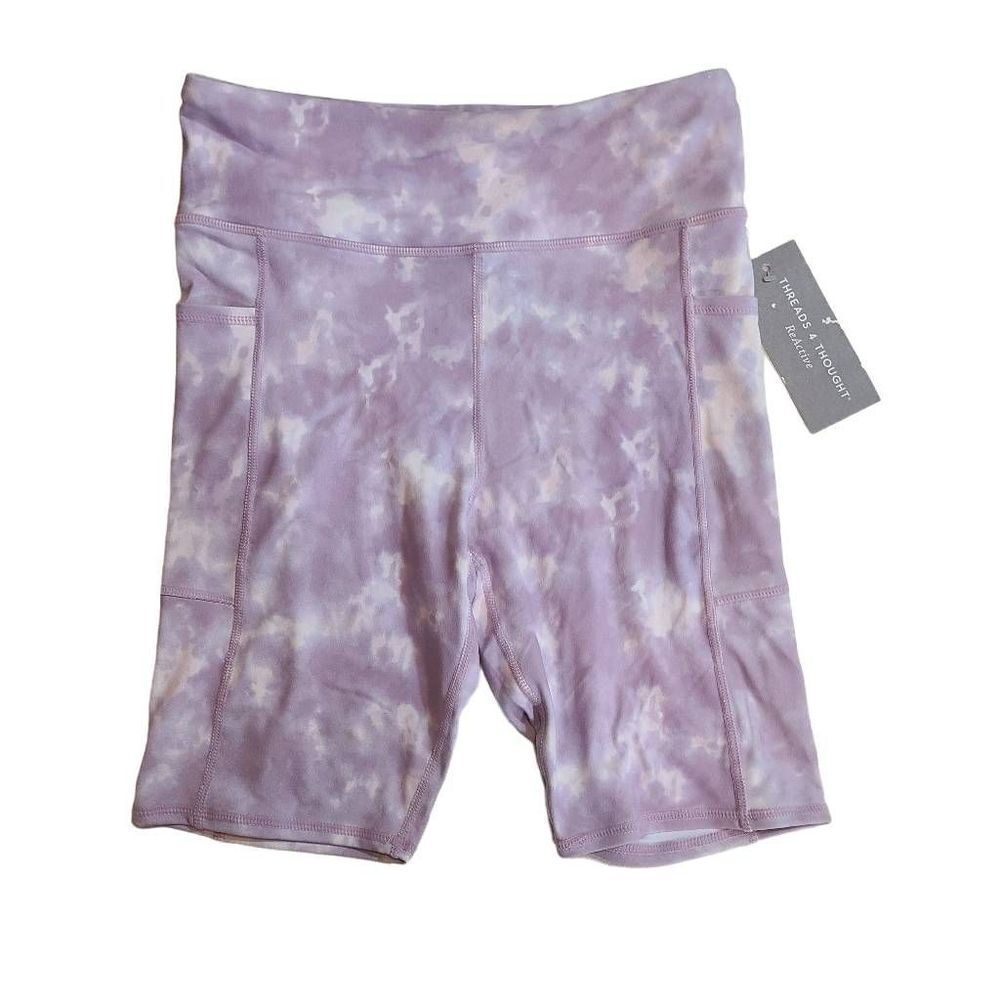 Thread 4 Thought Purple Tie Die Shorts Size Medium‎